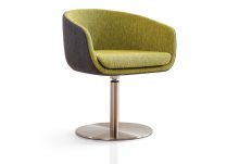 Linen Fabric Coffee Leisure Chair（ DU-1703T）