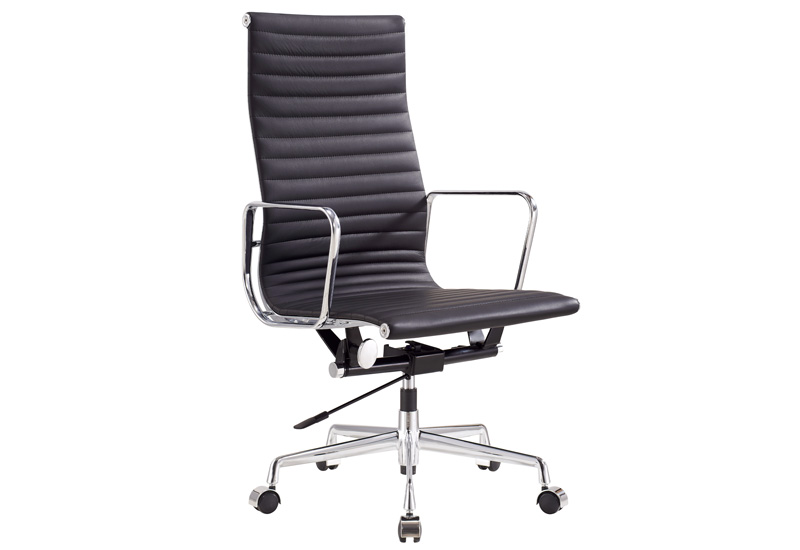 Leather Executive Office Chair with High Back (DU-366B-H)