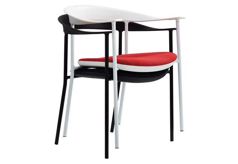 4 Leg Frame Stackable Restaurant Chair(DU-0814C)