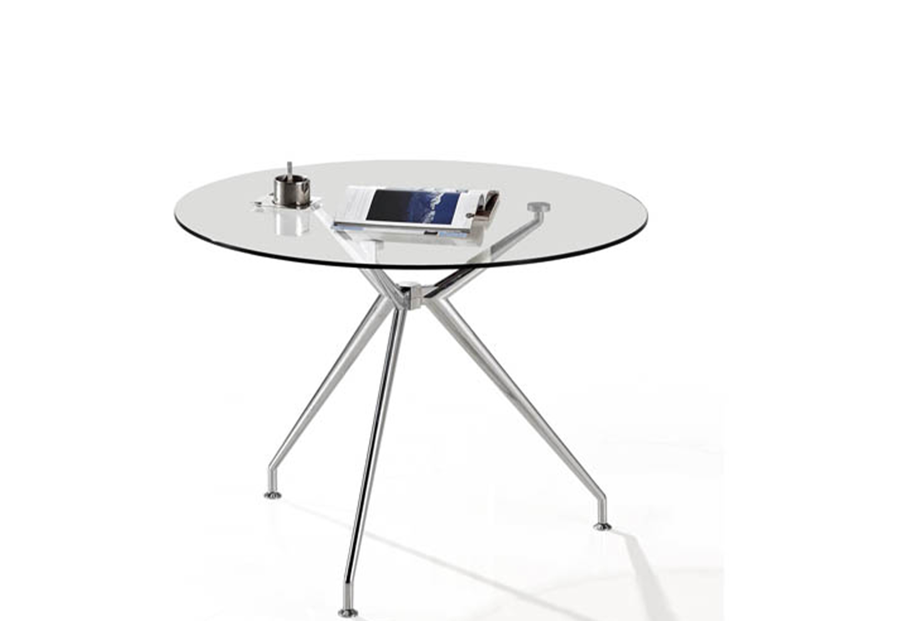 Round Glass Top Coffee Table (CT-620)