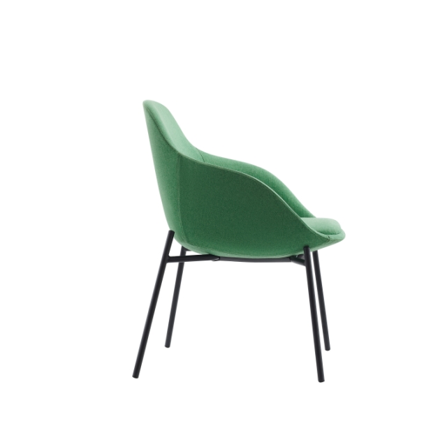 Modern Design Metal Legs Fabric Leisure Chair(DU-0801)